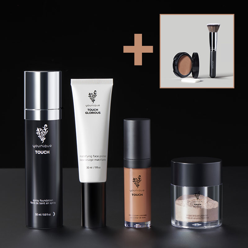 younique touch spray foundation